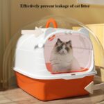 Enclosed litter box
