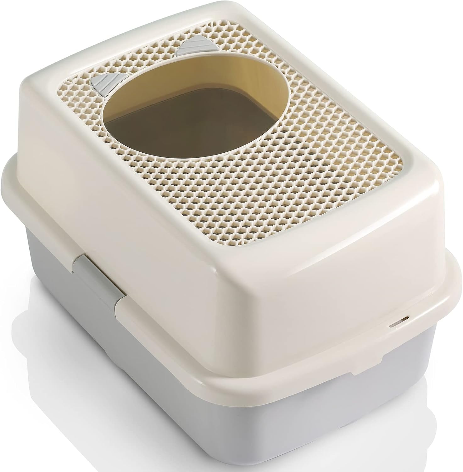 612XdRFaSGL._AC_SL1500_.jpg Lidded litter box - Image 1