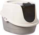 Mess-free enclosed litter box with lid - Image 2