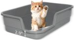 Extra-large low-entry litter box