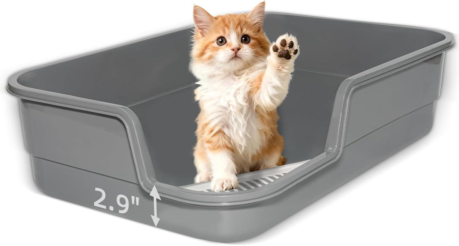 61g5P9PR9iL._AC_SL1500_.jpg Extra-large low-entry litter box - Image 1