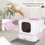 Stainless steel litter box with lid - Image 3