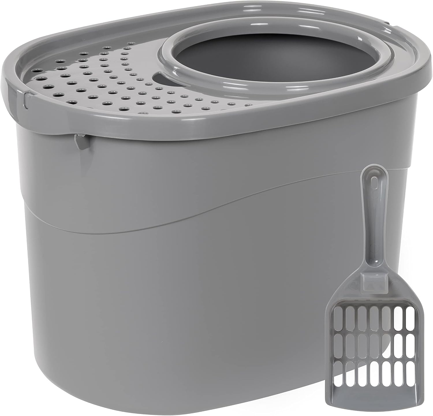 71CqtnkyneL._AC_SL1500_.jpg Large high-sided litter box - Image 1