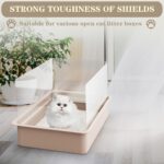 3-piece litter box with anti-splash guard - Image 2