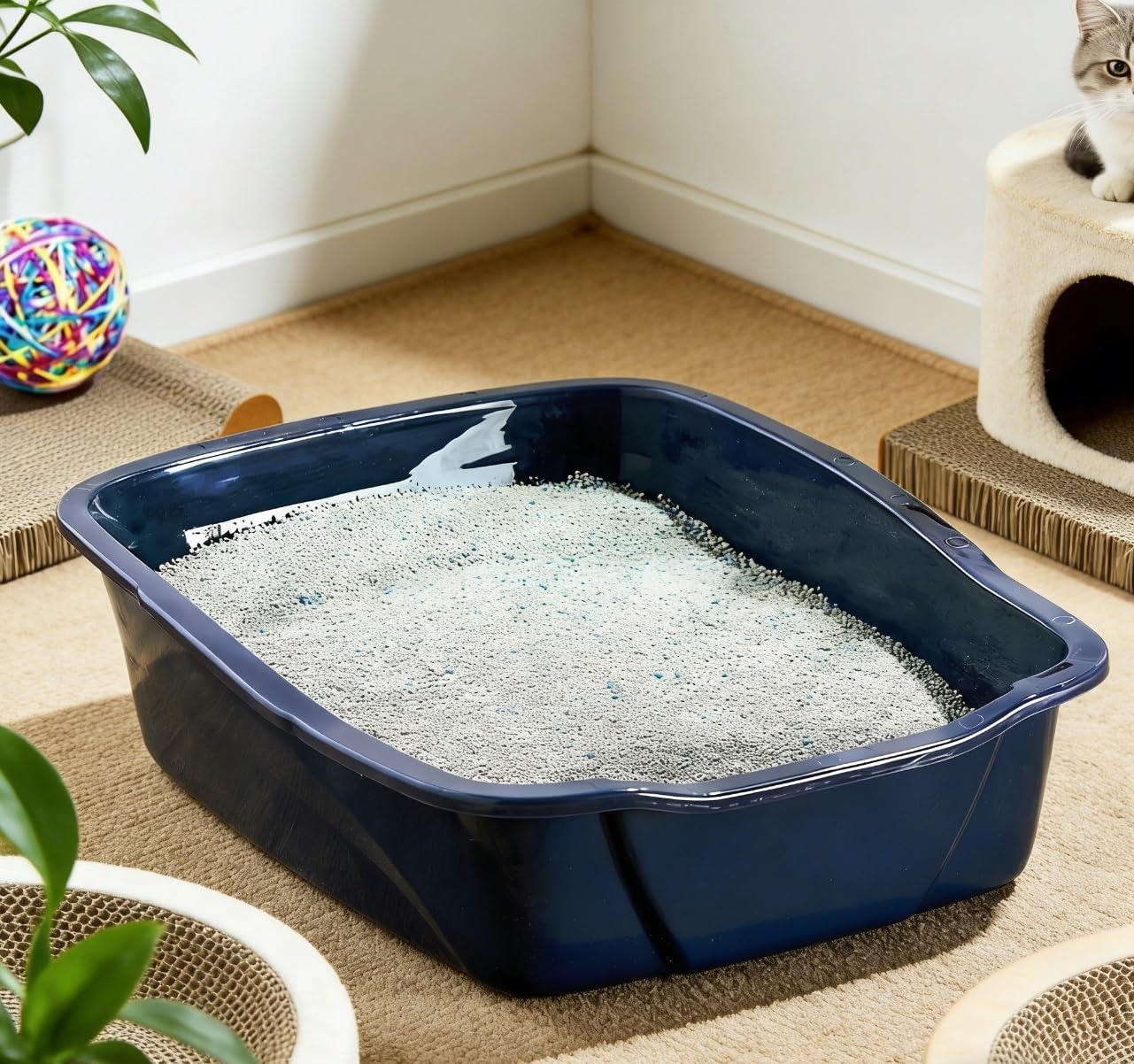71Pnsm6QHHL._AC_SL1281_.jpg Plastic litter box - Image 1