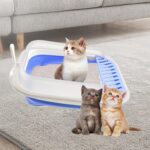 High-sided litter box