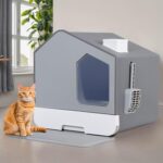 Large enclosed litter box