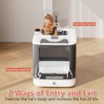 Upgraded fully enclosed lidded litter box - Image 2