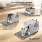 Stainless steel litter box for small cats/kittens - Image 2
